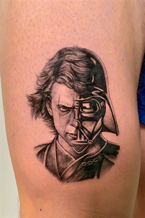 anakin skywalker tattoo|62+ Star Wars Tattoo Ideas that will bring you closer to The.